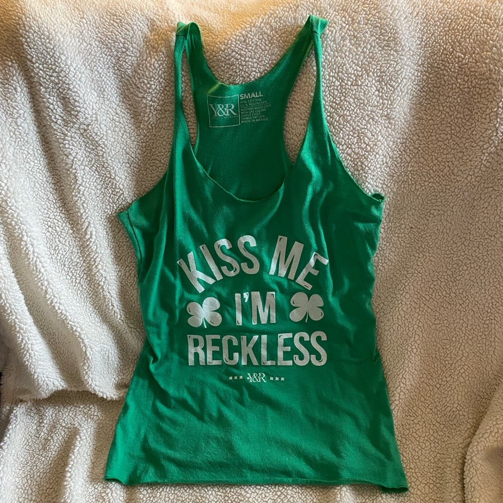 🍀St. Patty’s Day Y&R Tank Top🍀